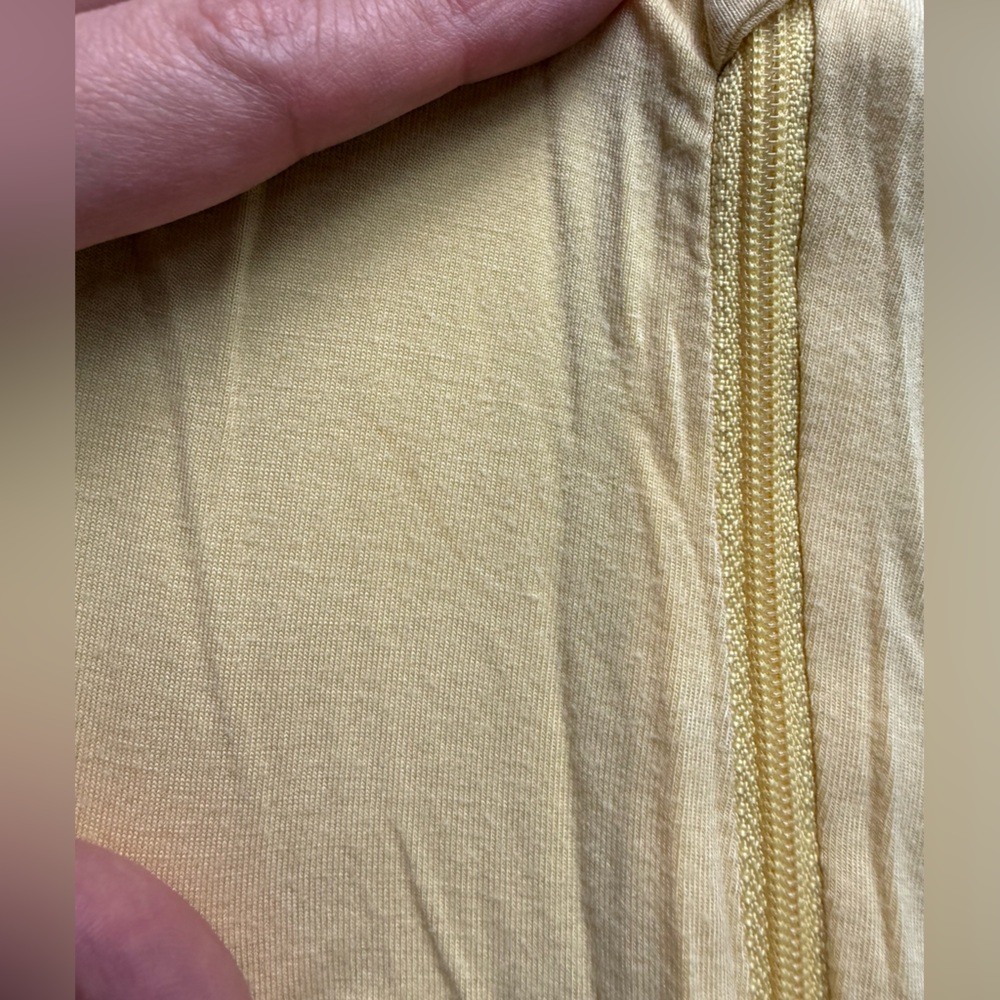 Kyte yellow zipper romper - Picture 2 of 4